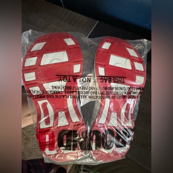 New Hot Wheels light up sneakers Toddler Boy Sz 9 Red Black Race cars 9T - Picture 5 of 14